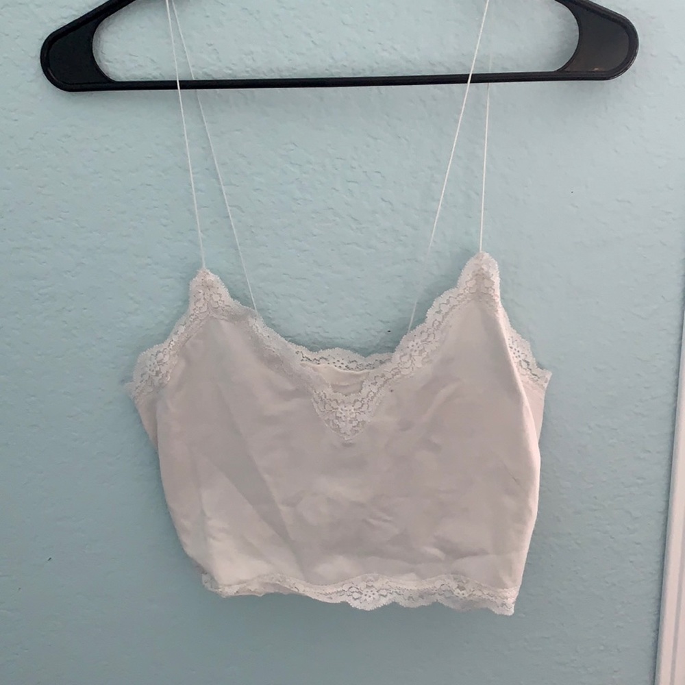 Women’s forever 21 white tank top